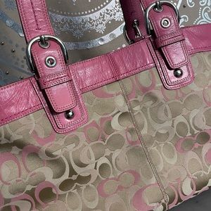 Large COACH Shopping Tote